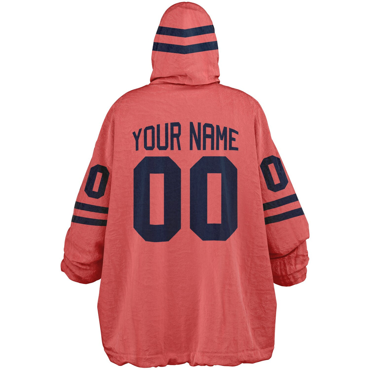 Navy & Electric Coral Superfan Reversible