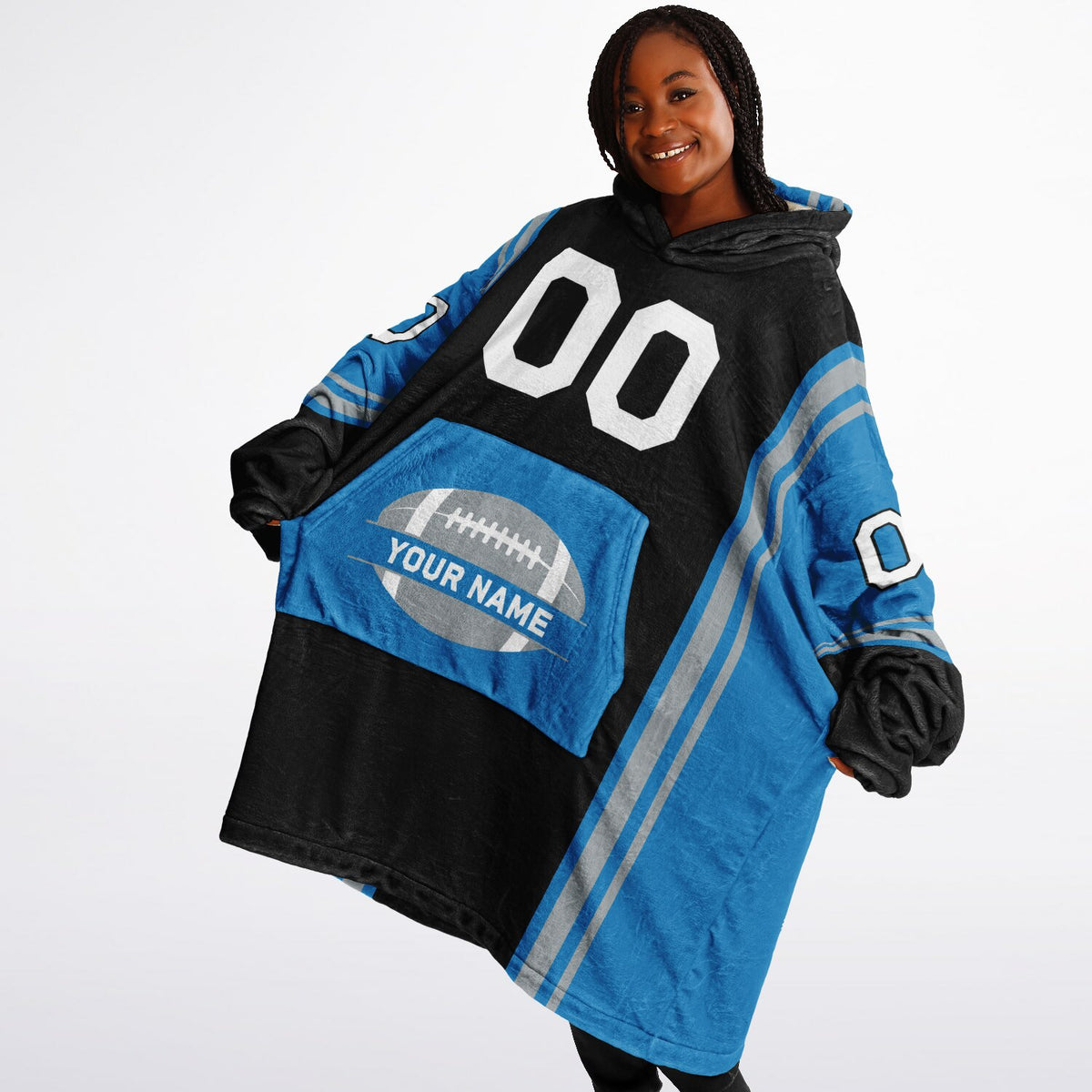 Black/Blue/Silver Bold