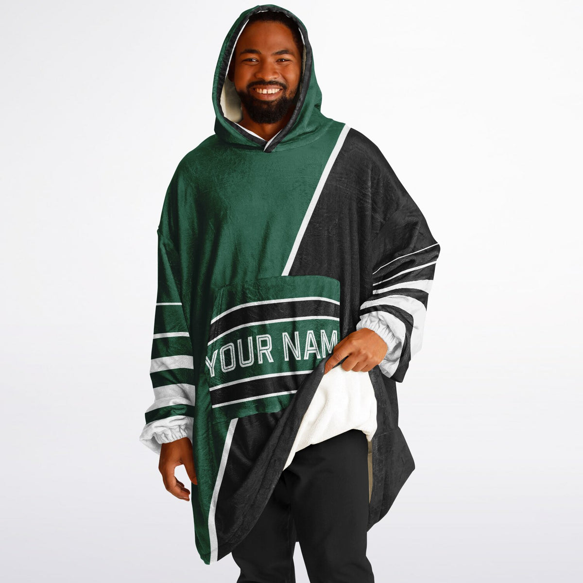 Green Black White Split Decision