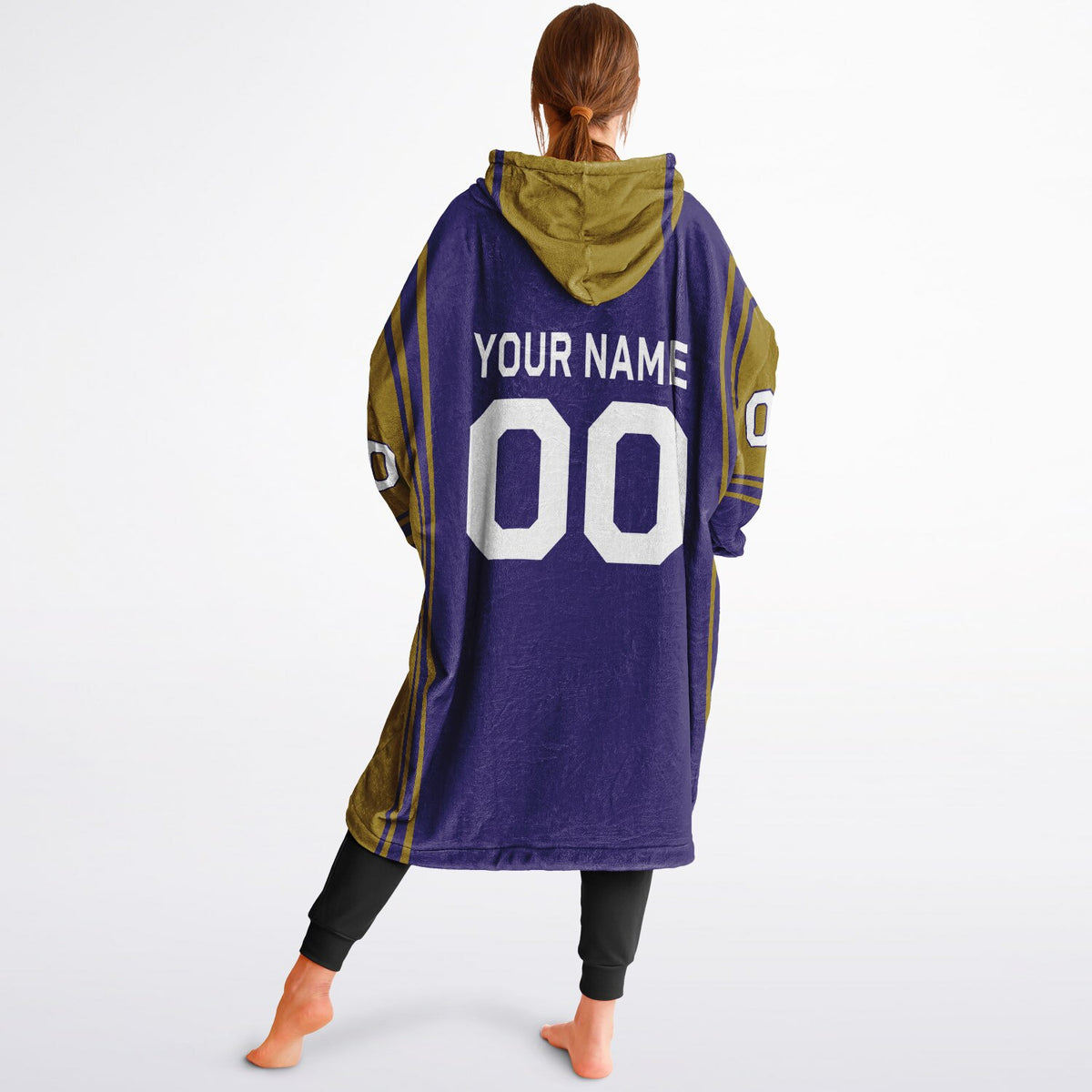 Purple Dark Gold Bold