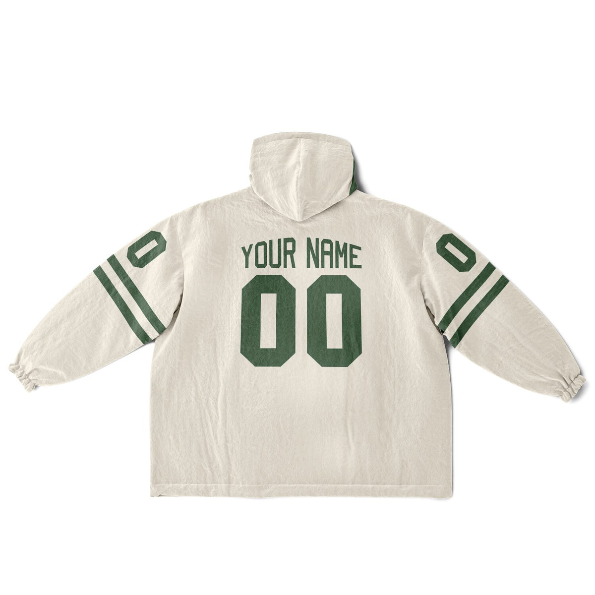 Forest Green & Cream Superfan Reversible