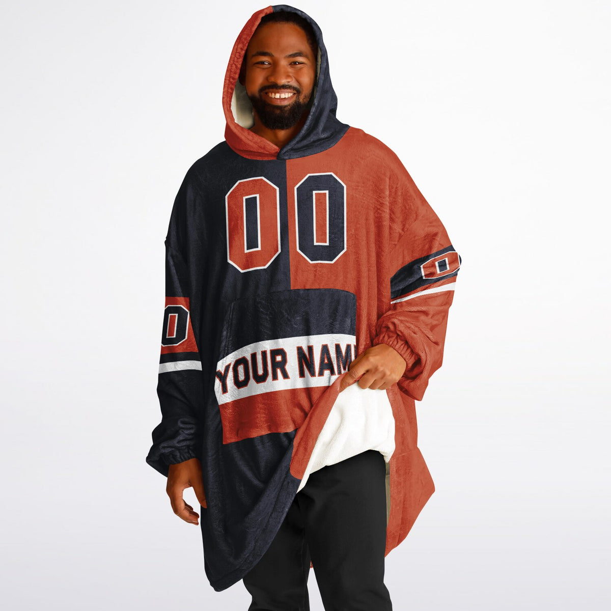 Navy/Orange/White Halftime