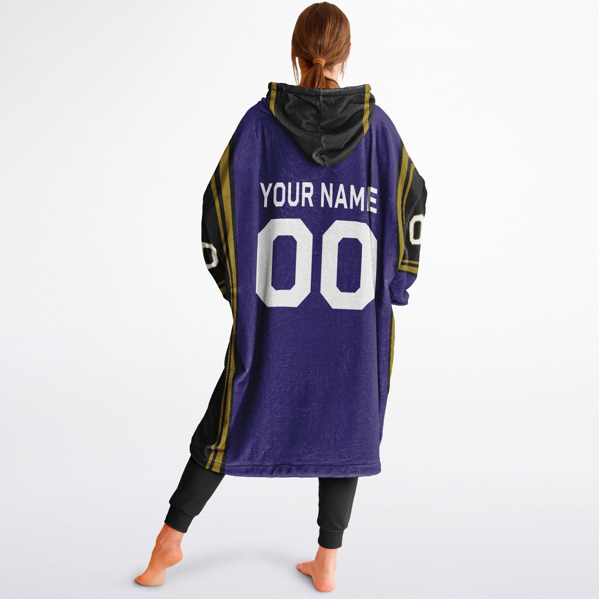 Purple Black Dark Gold Bold