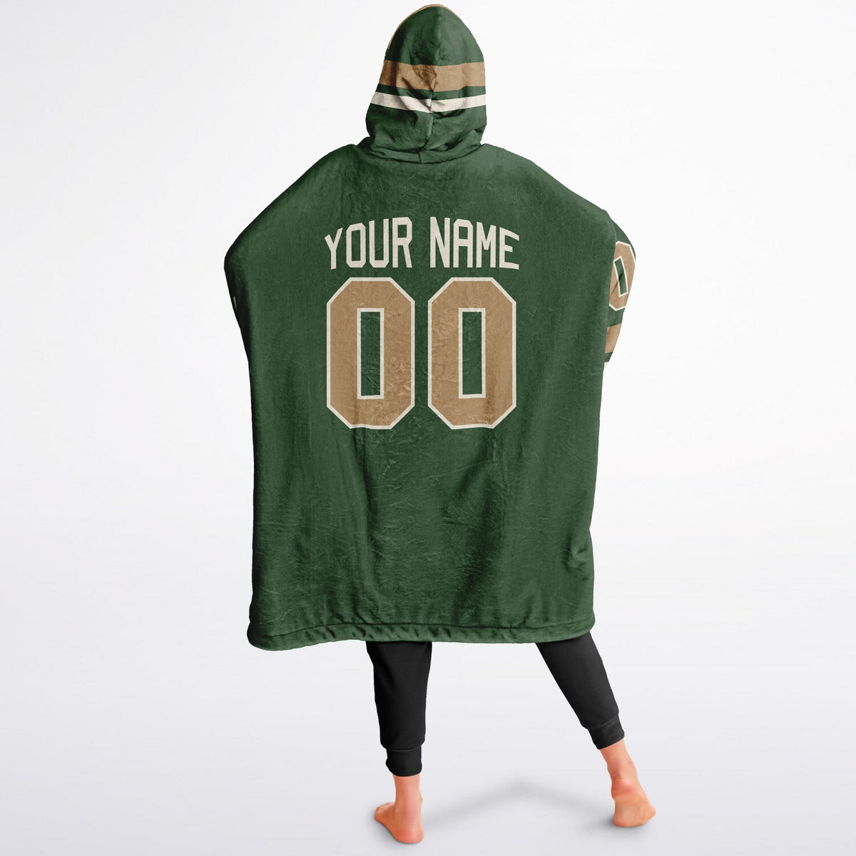 Forest Green Cream Camel Superfan Reversible