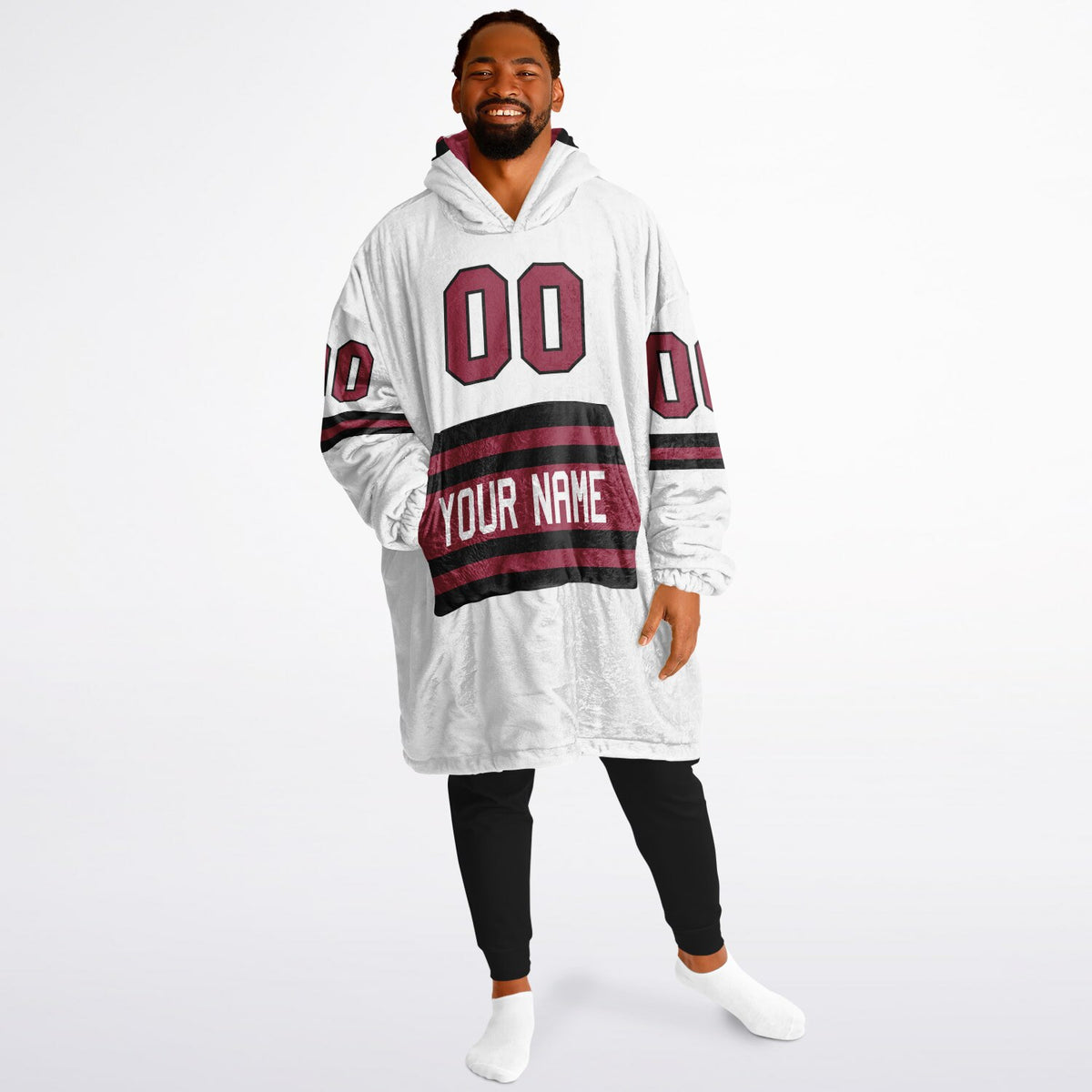 Crimson & Black Superfan Reversible