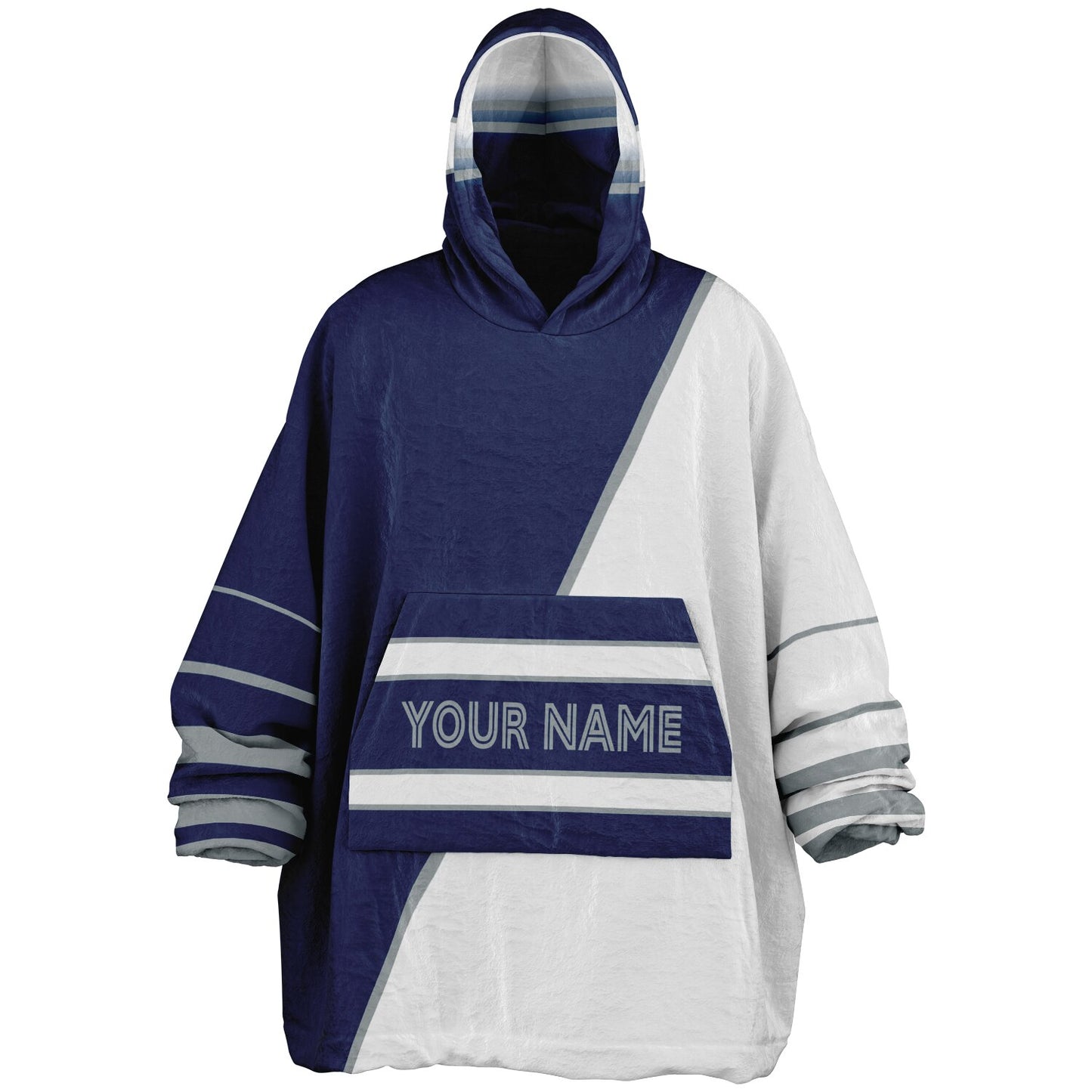 Blue/White/Gray Everyday Reversible