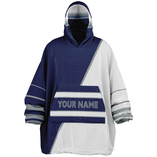 Blue/White/Gray Everyday Reversible