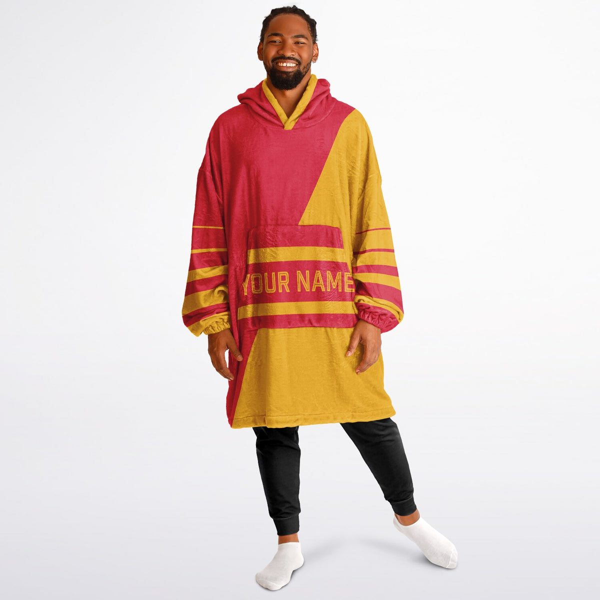Red & Gold Split Decision