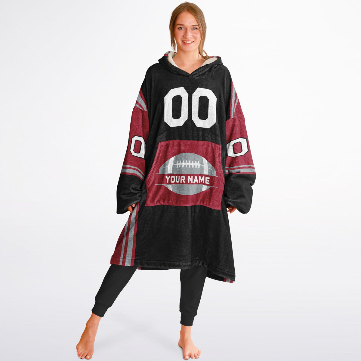Black/Red/Silver Bold