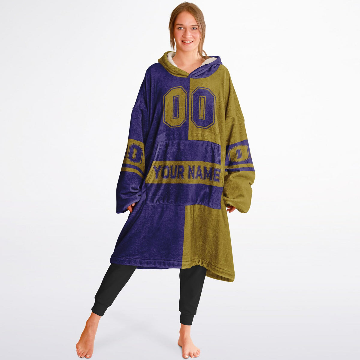 Purple Dark Gold Halftime