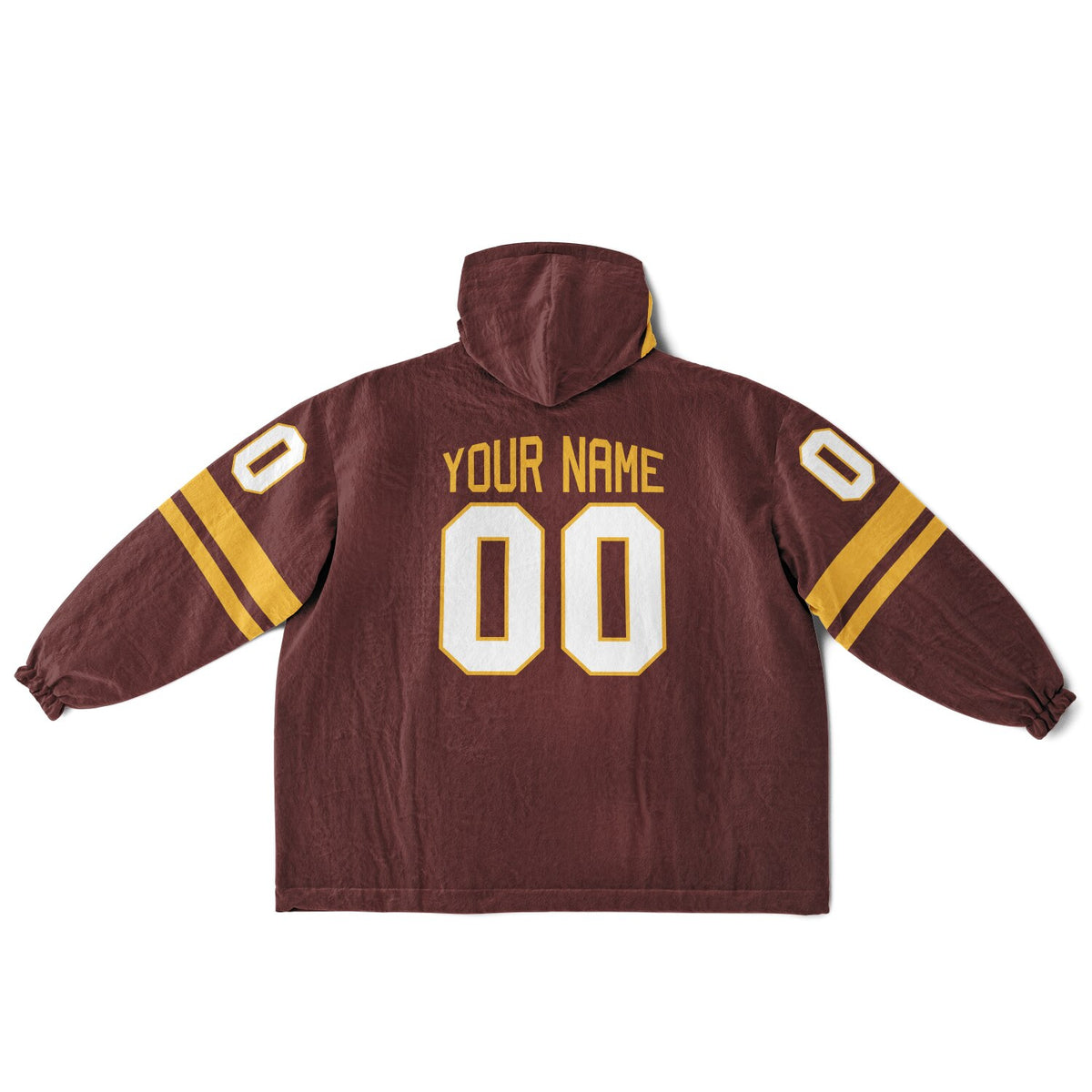 Burgundy/Gold Superfan Reversible