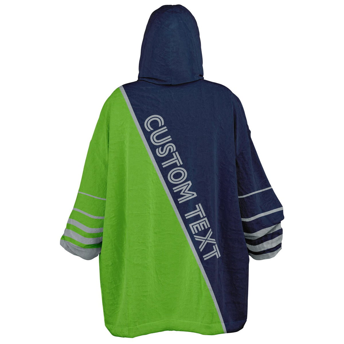 Navy Green Gray Split Decision