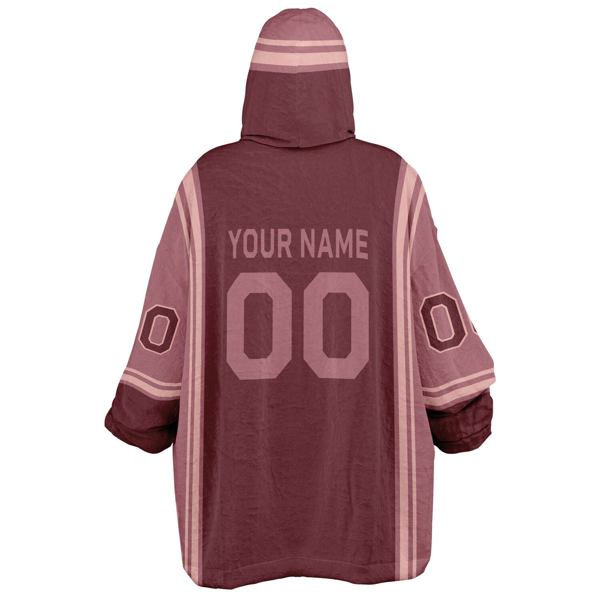Burgundy Blush Pink Rose Bold