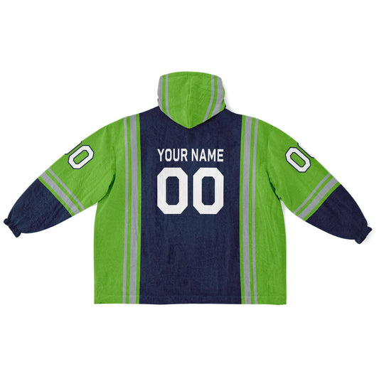 Navy/Green/Gray Bold