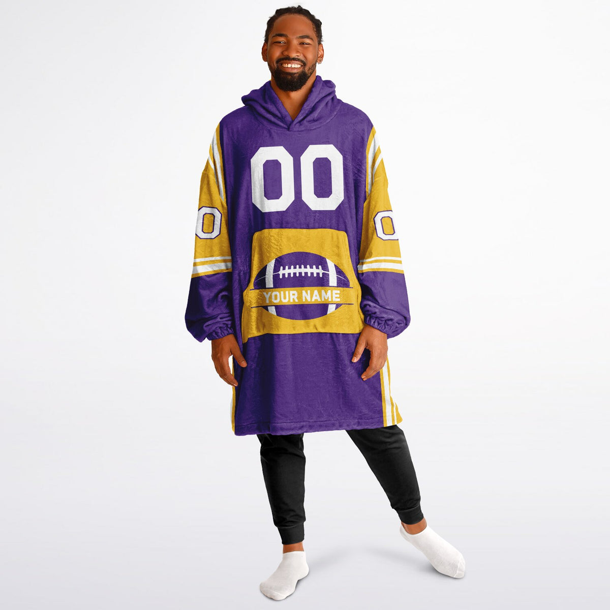 Purple/Gold/White Bold