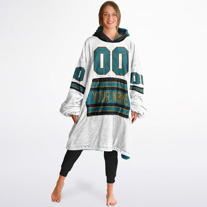 Teal/Black/Gold Superfan Reversible
