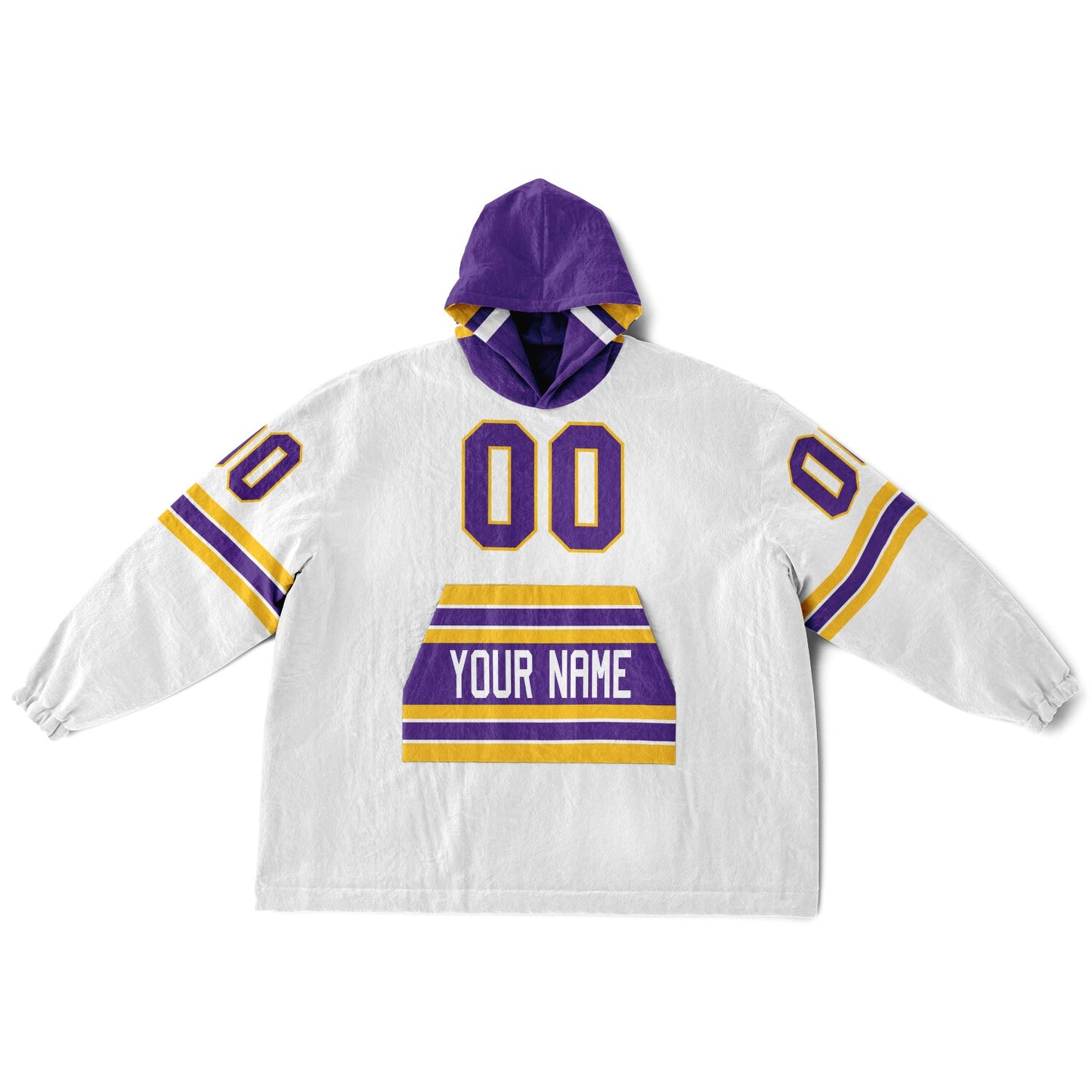 Purple/Gold/White Superfan Reversible