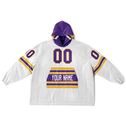 Purple/Gold/White Superfan Reversible