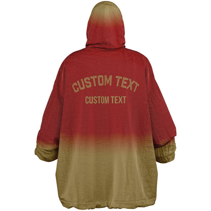 Red/Metallic Gold Everyday Reversible