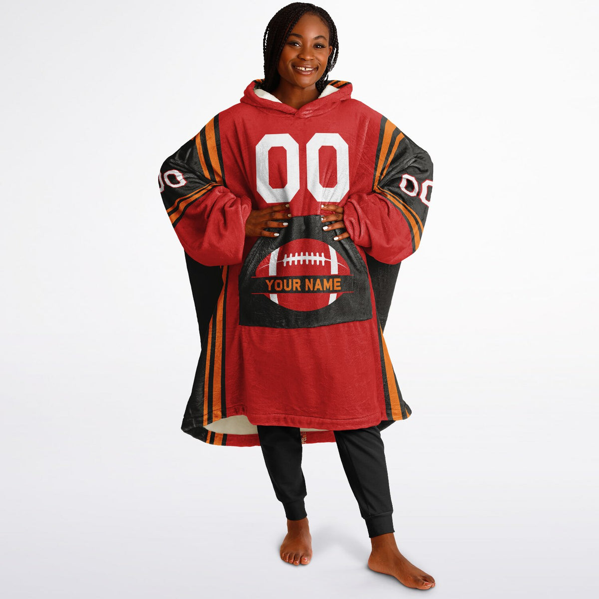 Red/Pewter/Orange Bold