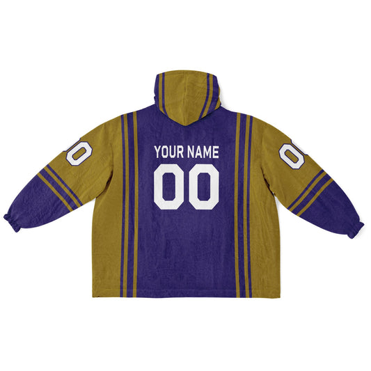 Purple Dark Gold Bold