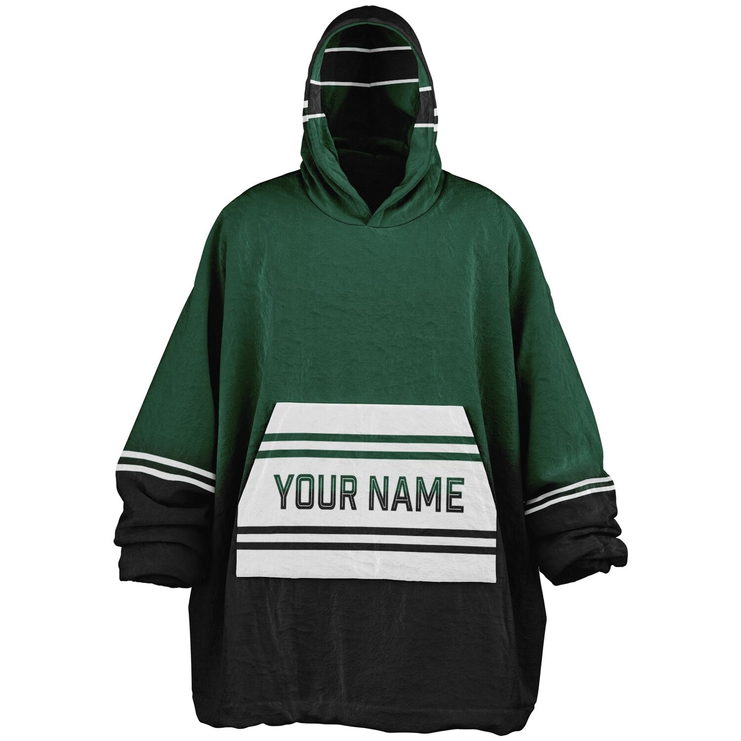Green/Black/White Everyday Reversible