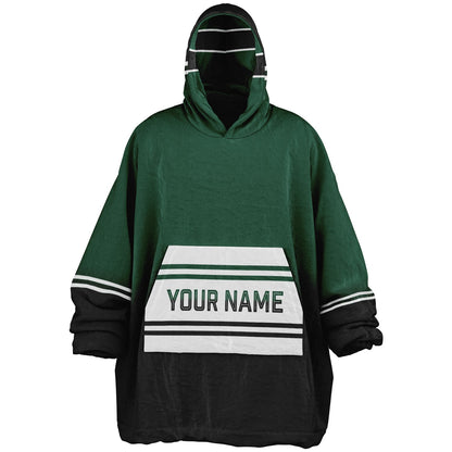 Green/Black/White Everyday Reversible