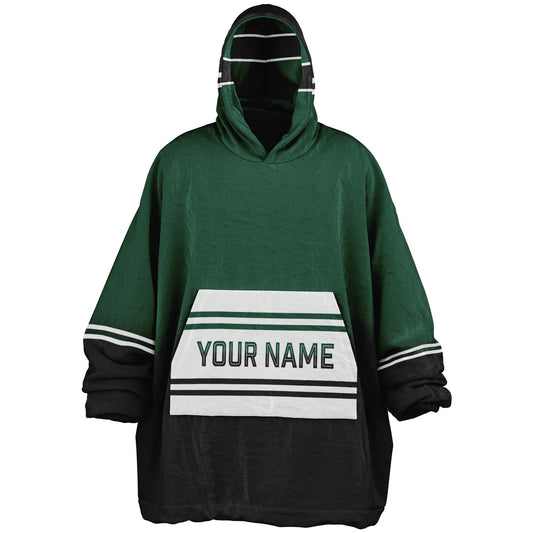 Green/Black/White Everyday Reversible