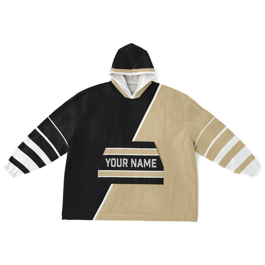 Black Light Gold White Split Decision