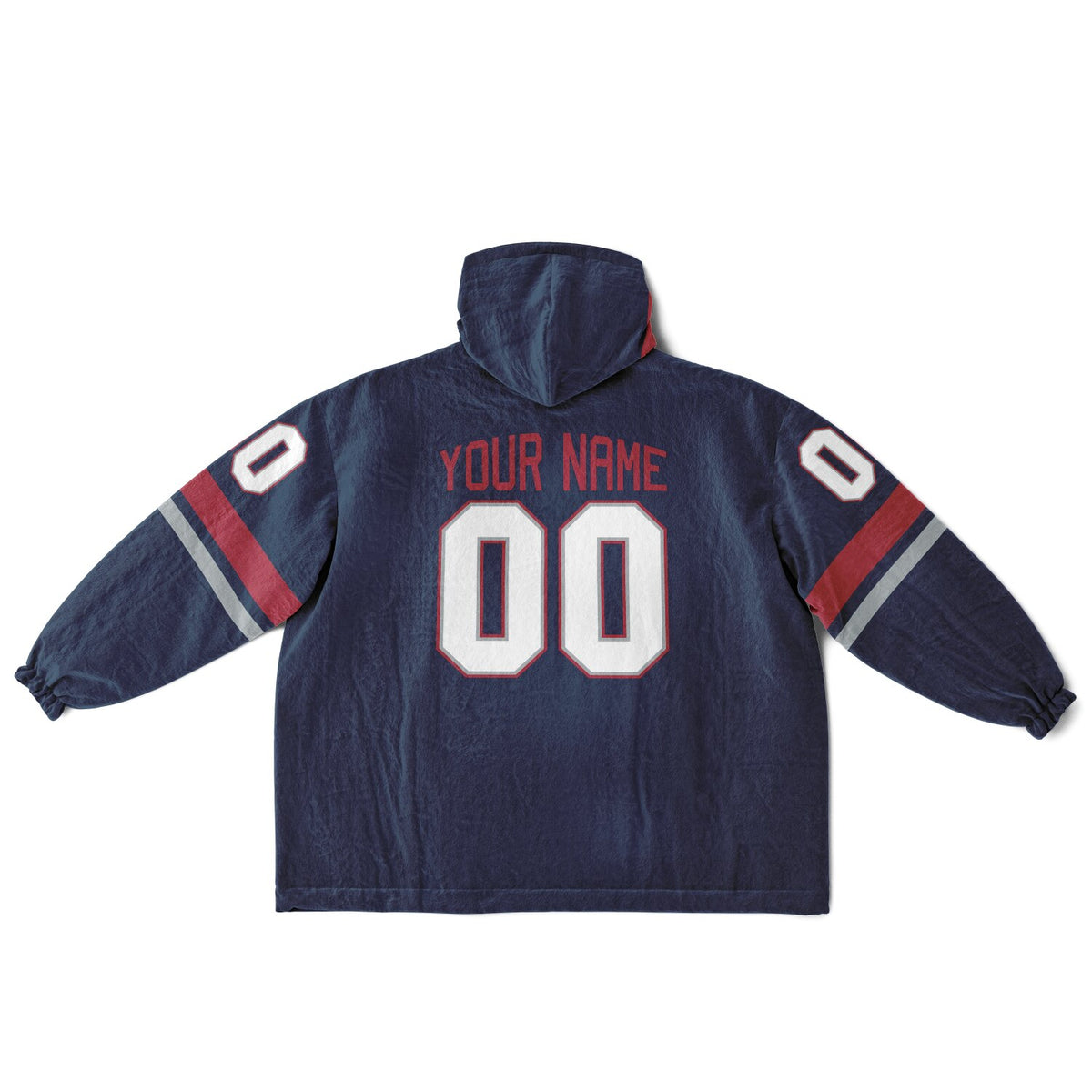 Navy/Red/Silver Superfan Reversible