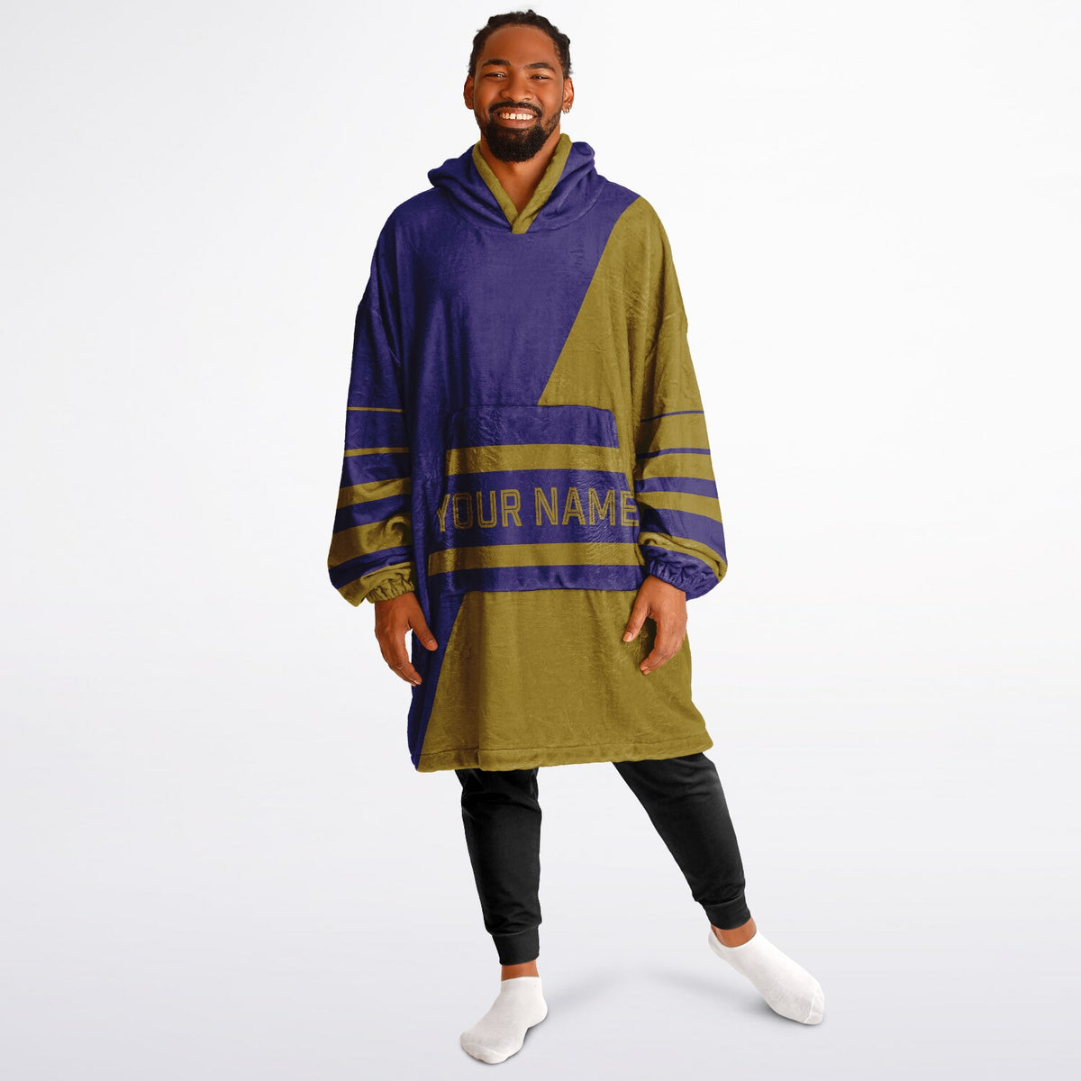 Purple & Dark Gold Split Decision