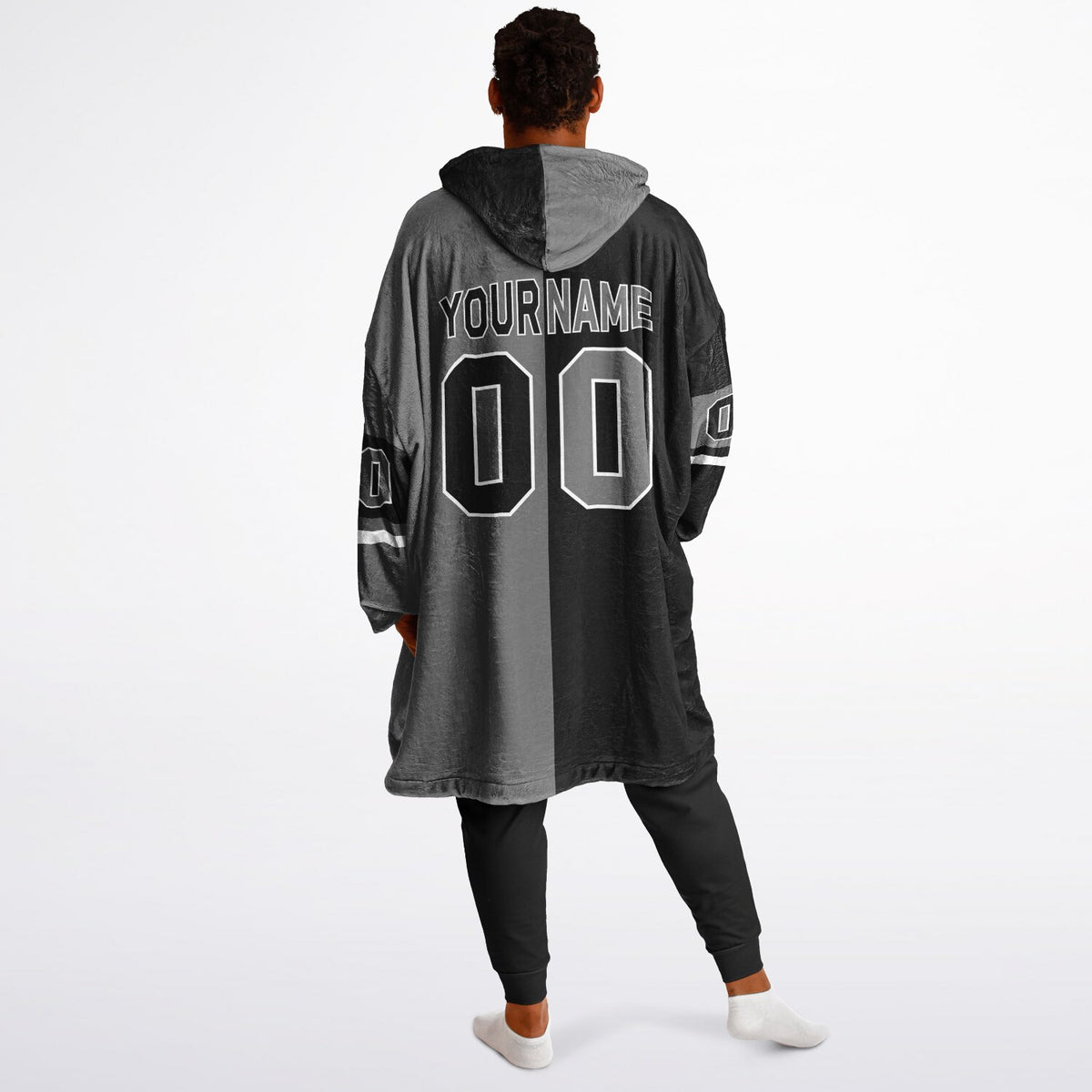 Black Gray White Halftime