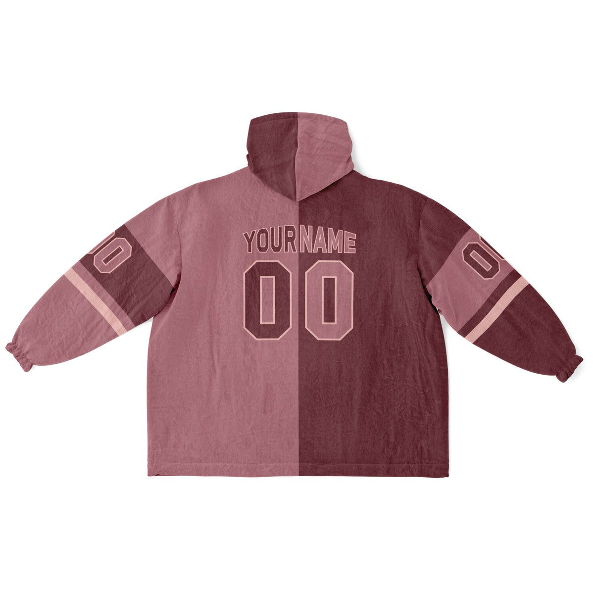 Burgundy Blush Pink Rose Halftime