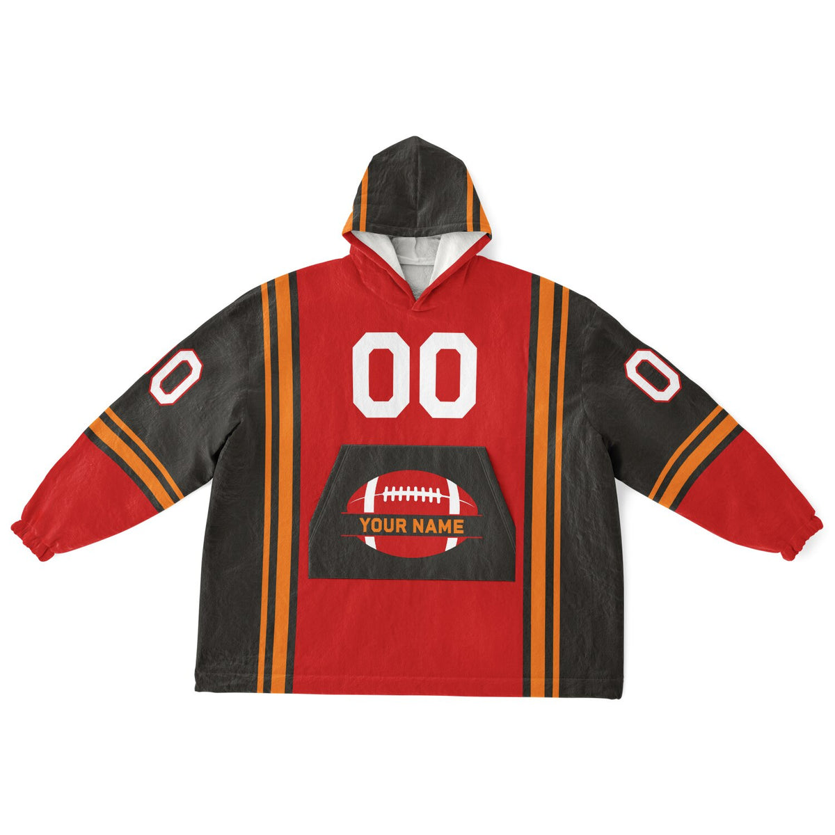 Red/Pewter/Orange Bold