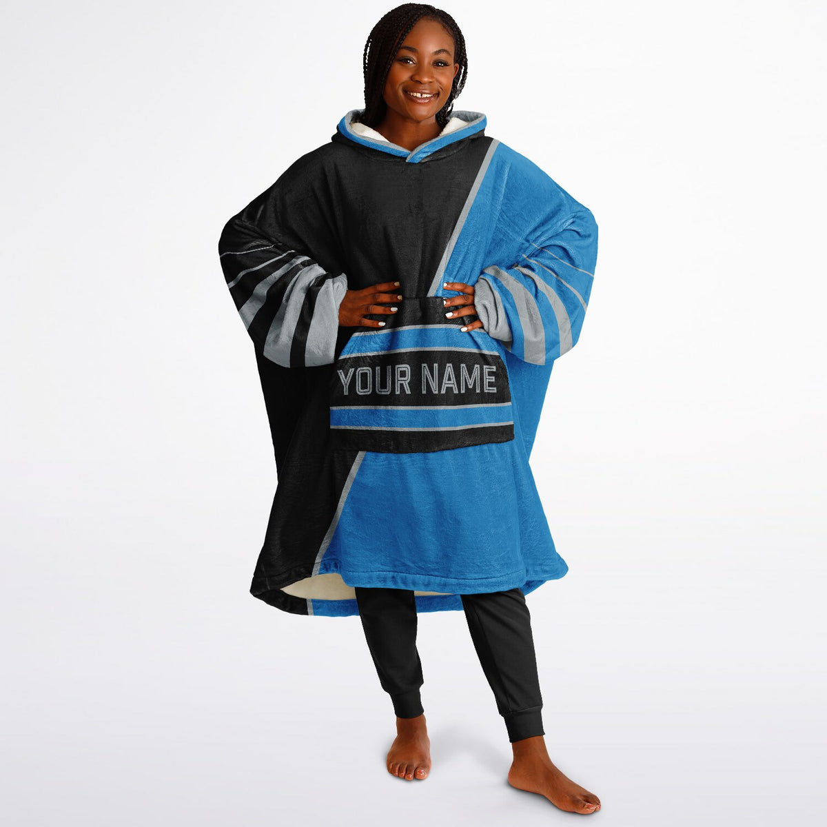 Black Blue Silver Split Decision