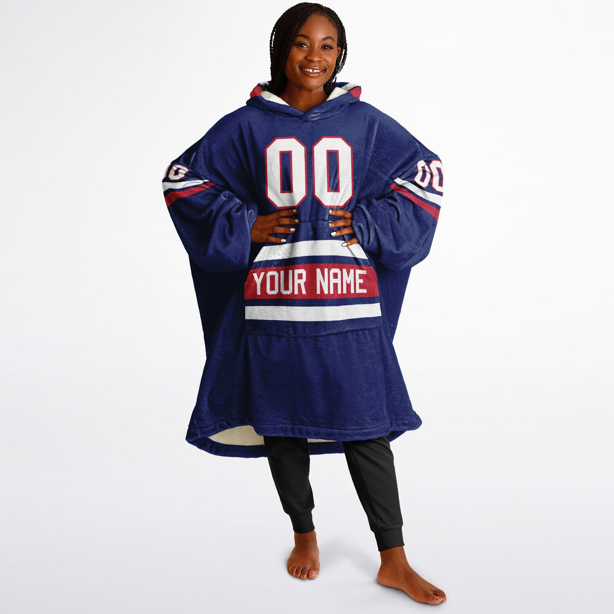 Dark Blue Red White Classic