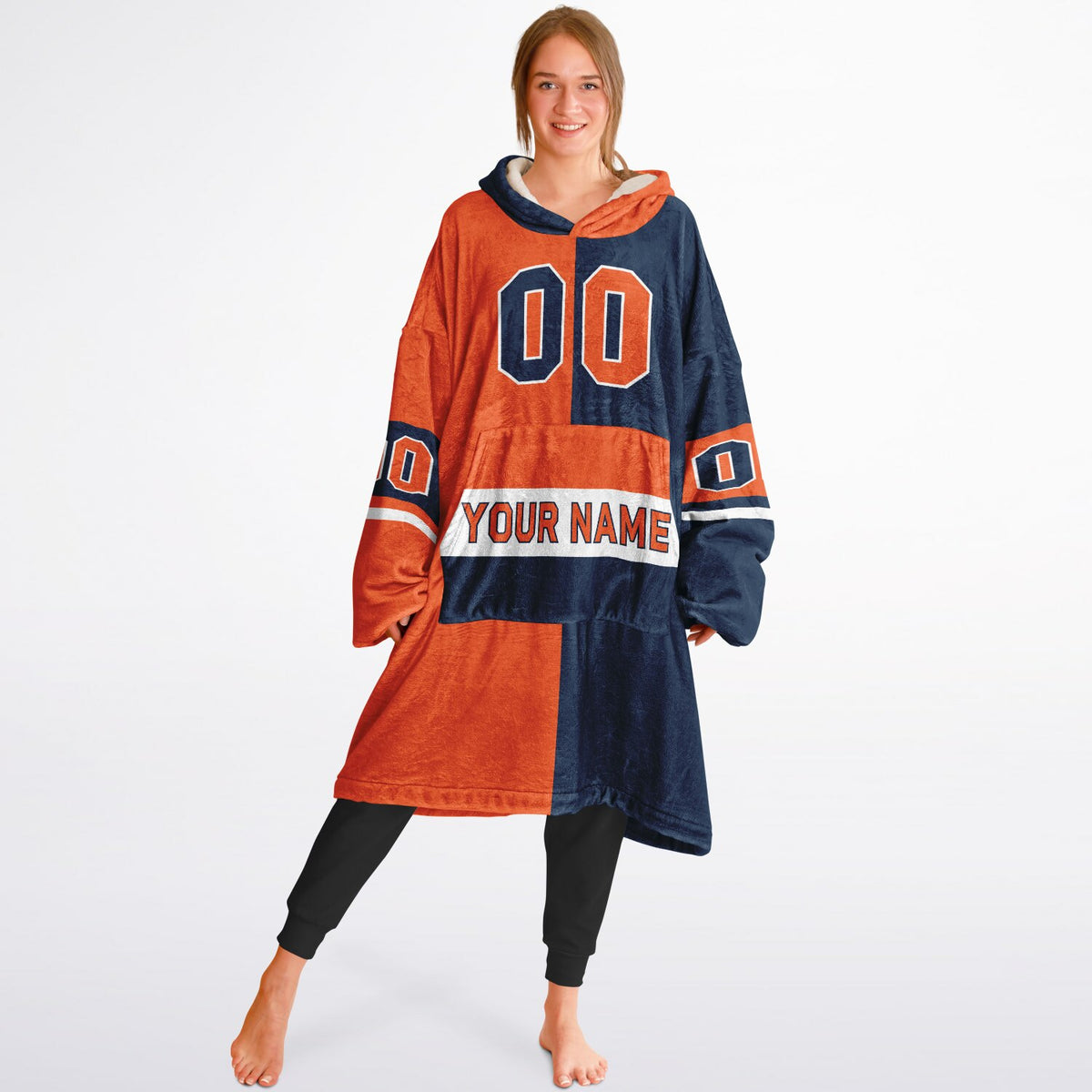 Orange/Navy/White Halftime