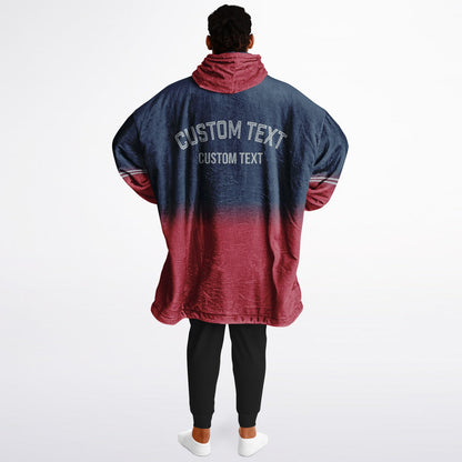 Nautical Blue/Red/Silver Everyday Reversible