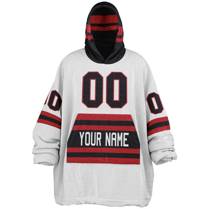 Deep Steel Blue/Red Superfan Reversible