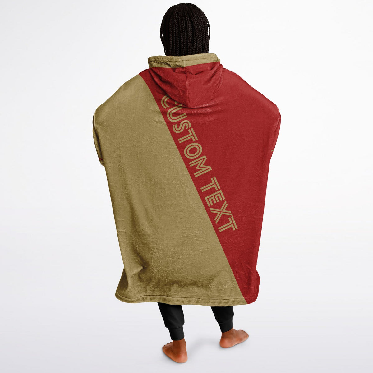 Red & Dark Gold Split Decision