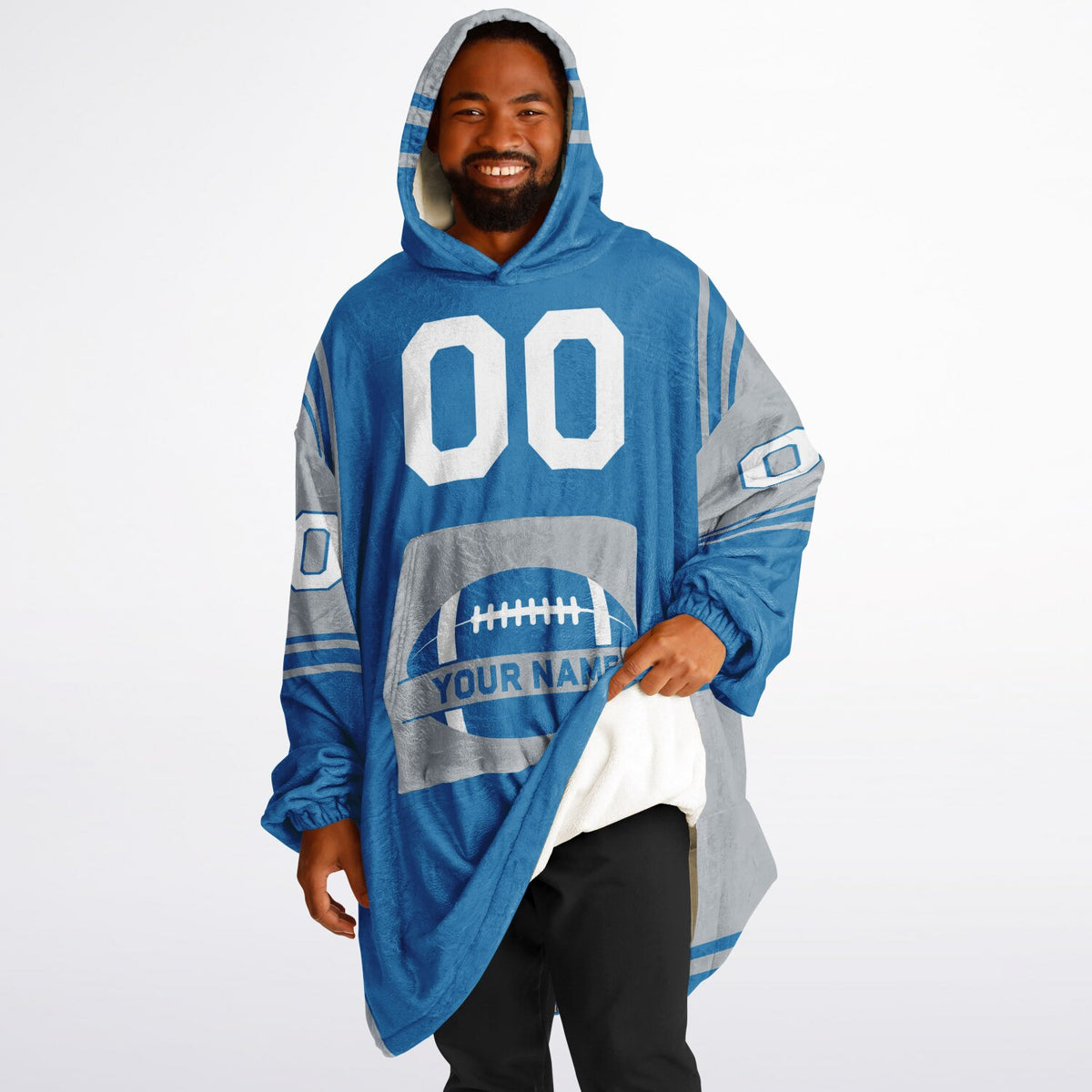Blue/Silver Bold