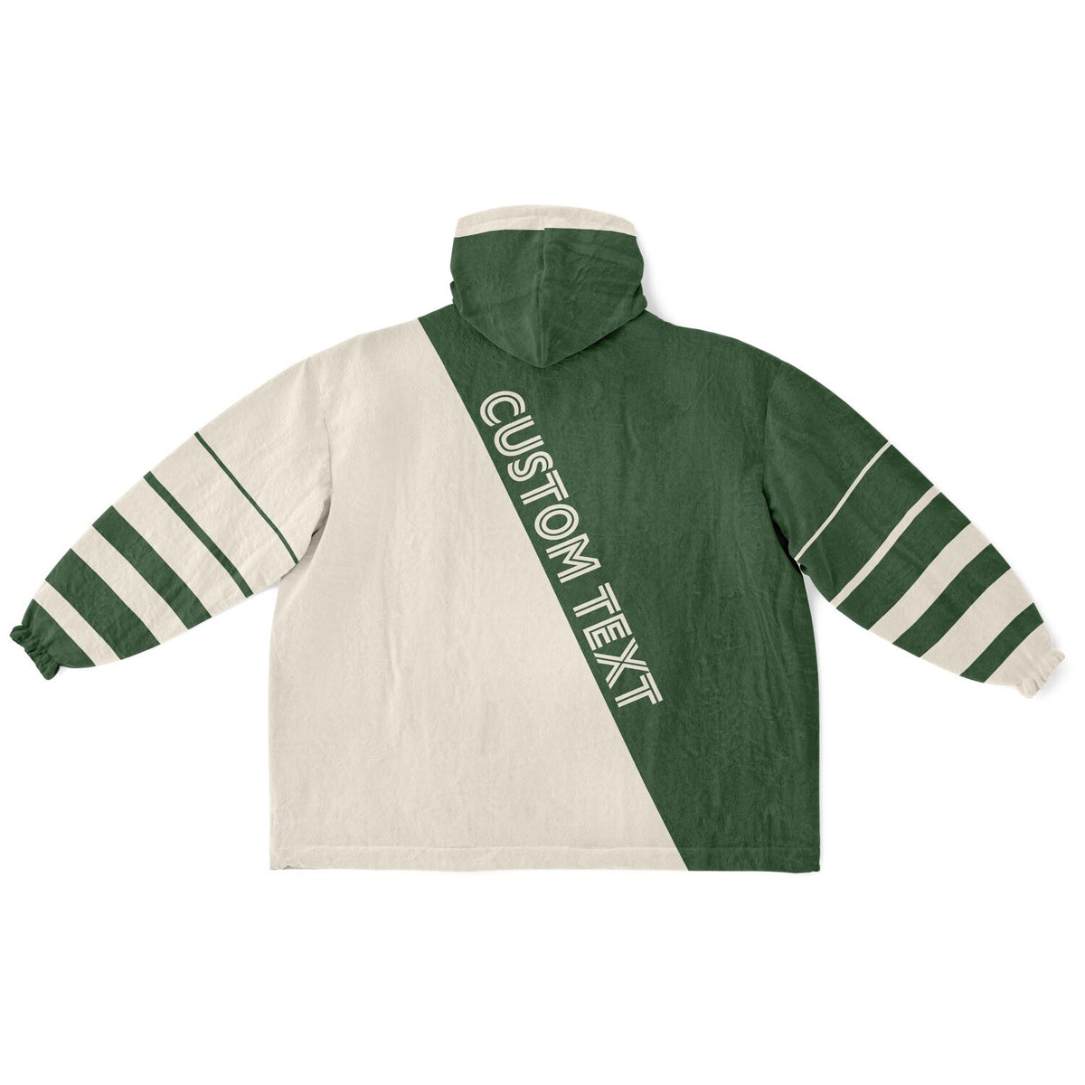 Forest Green & Cream Split Decision