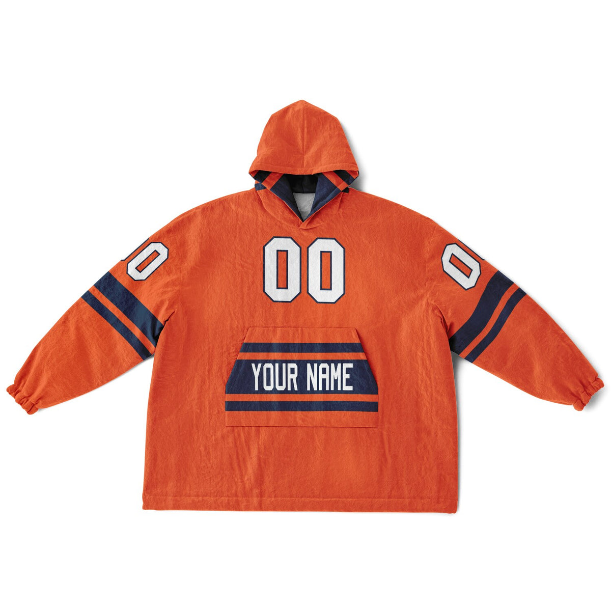 Orange/Navy Superfan Reversible