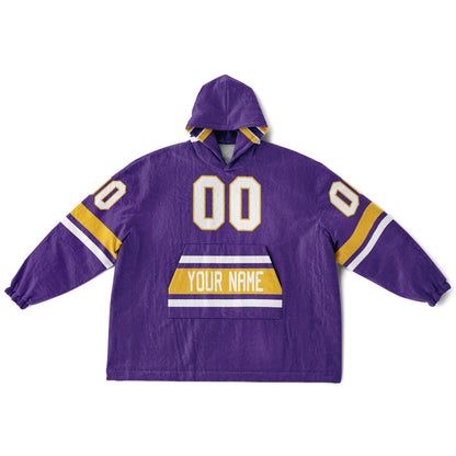 Purple/Gold/White Superfan Reversible