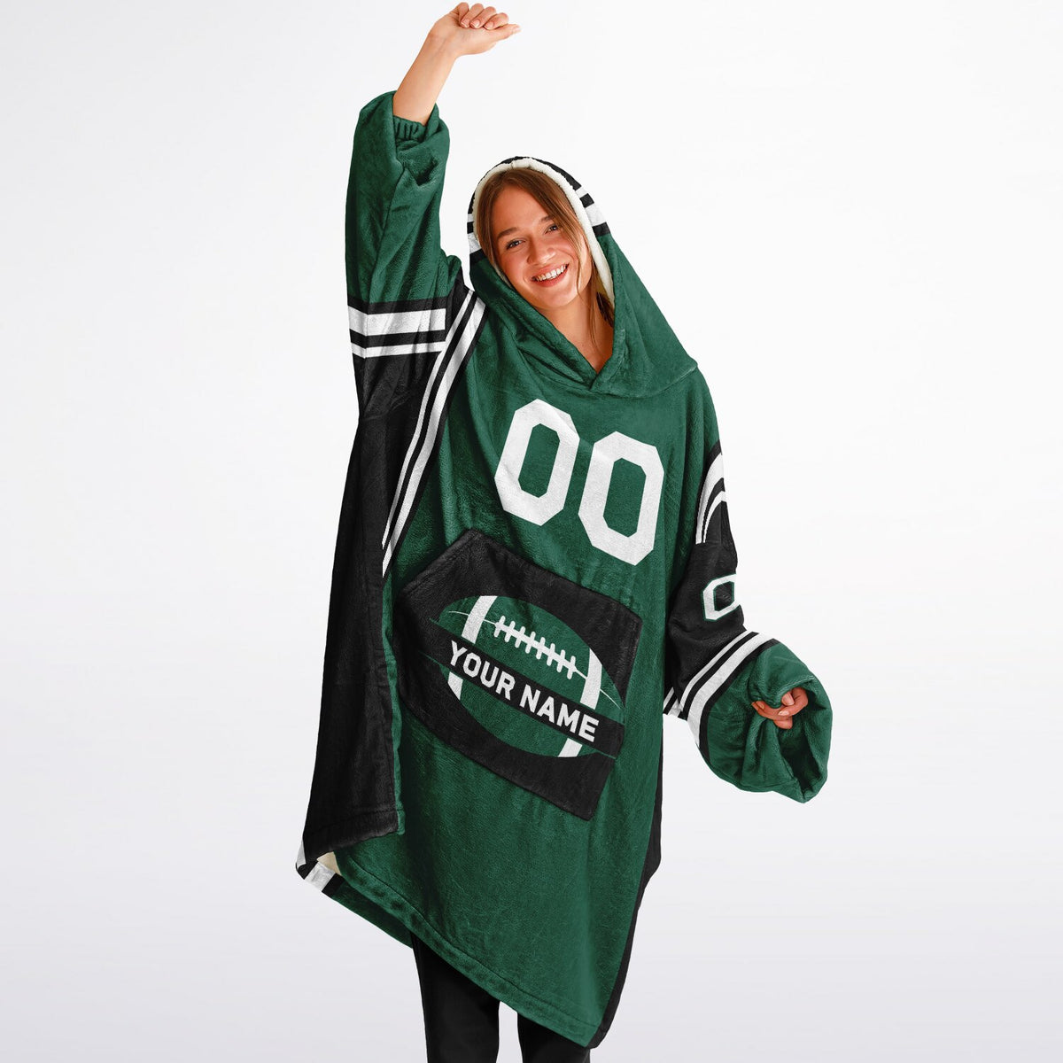 Green/Black/White Bold