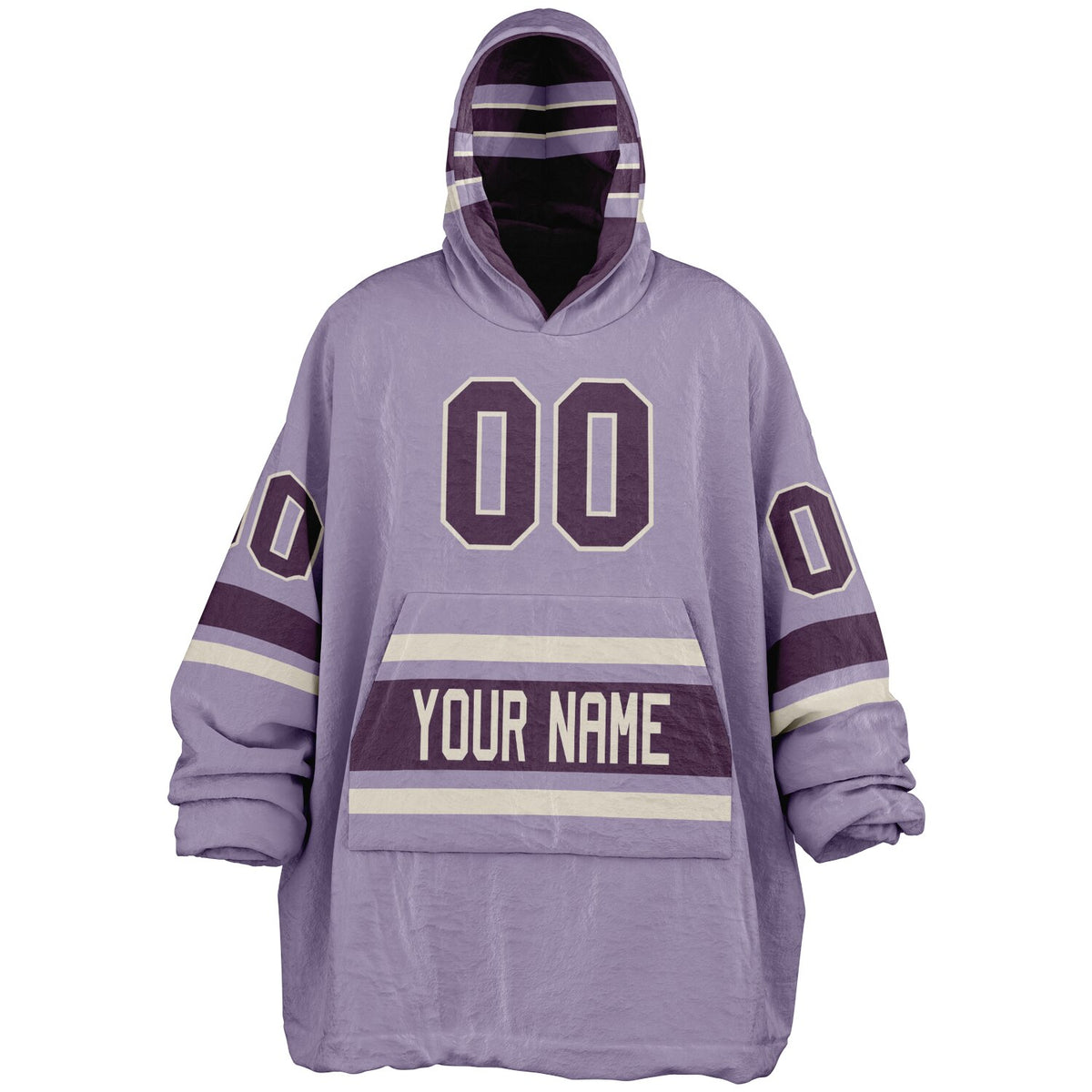 Lavender Cream Plum Superfan Reversible
