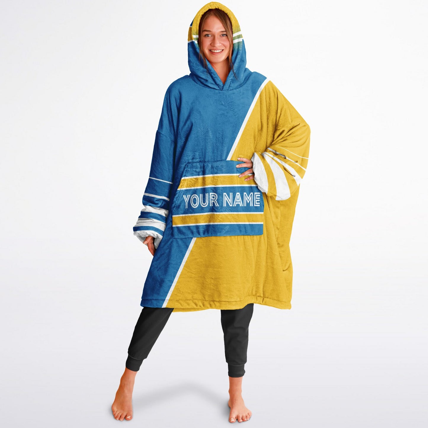 Blue/Gold/White Everyday Reversible