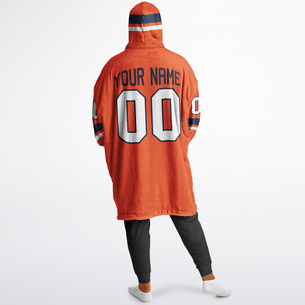 Orange/Navy/White Superfan Reversible