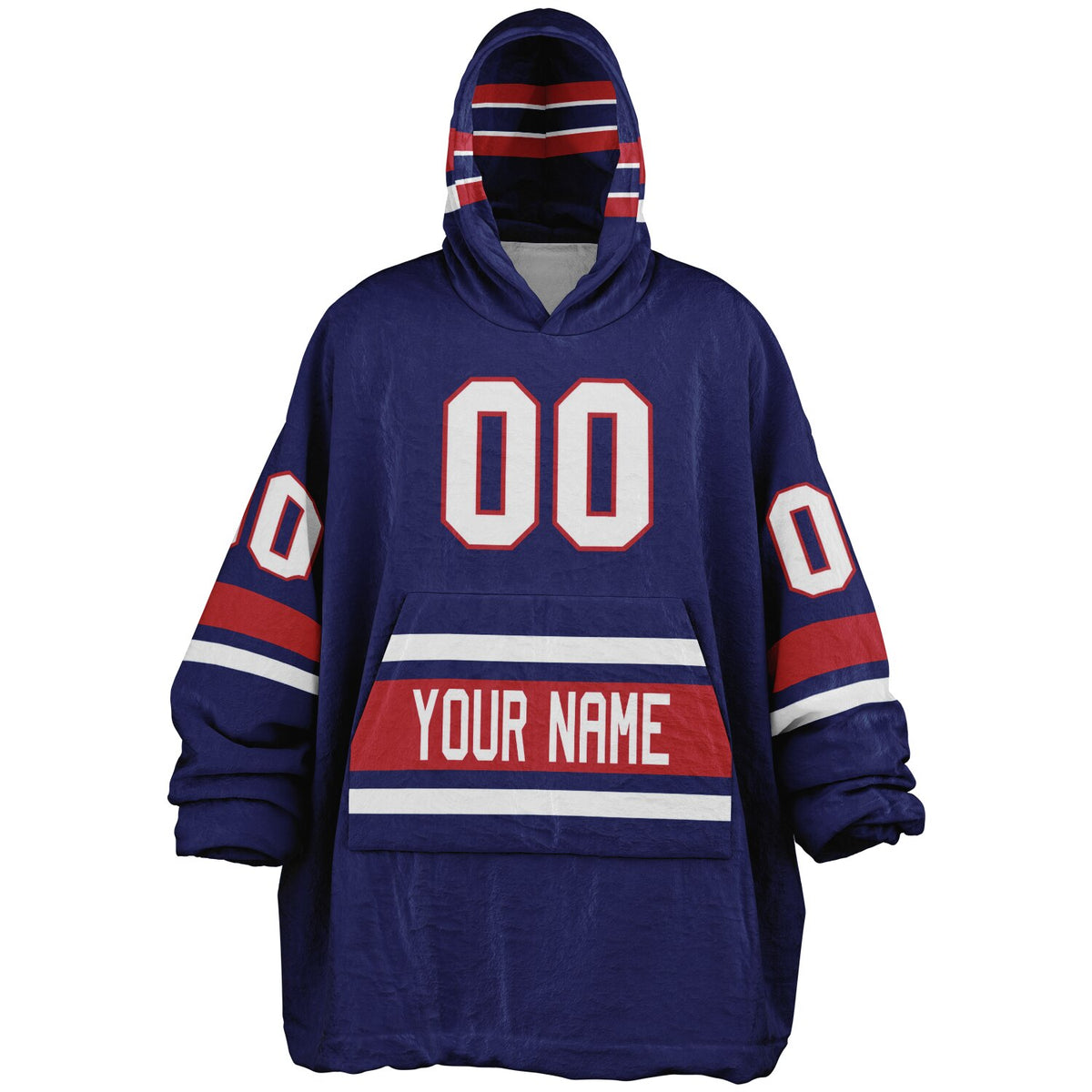 Dark Blue/Red/White Superfan Reversible