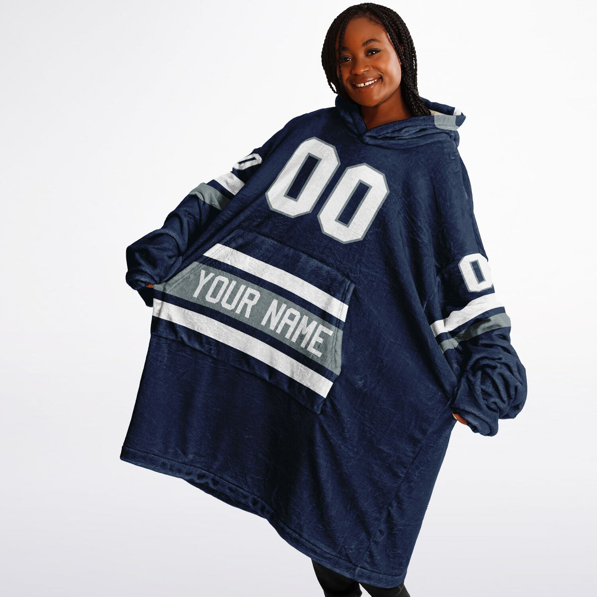 Navy Silver White Classic